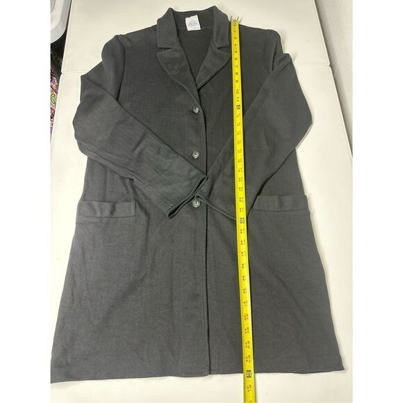 Weekenders Long Blazer Black 3 Buttons Pockets Size M - Picture 8 of 13